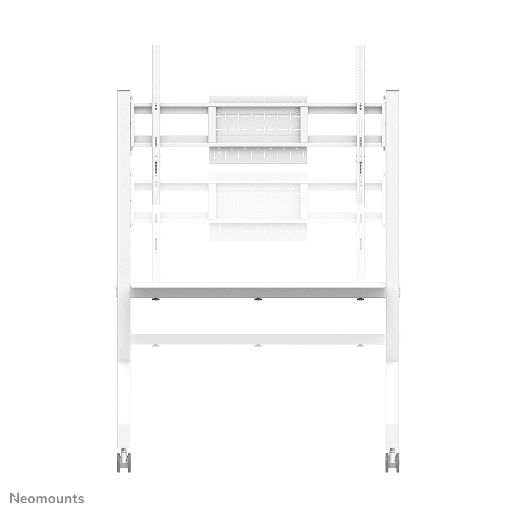 NEOMOUNTS Mobile Floor Stand For 55-86in Screens - White