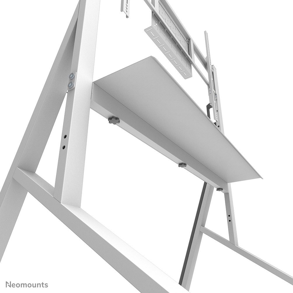 NEOMOUNTS Mobile Floor Stand For 55-86in Screens - White