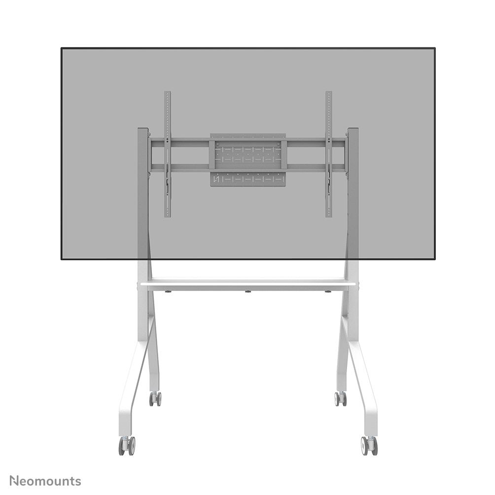 NEOMOUNTS Mobile Floor Stand For 55-86in Screens - White