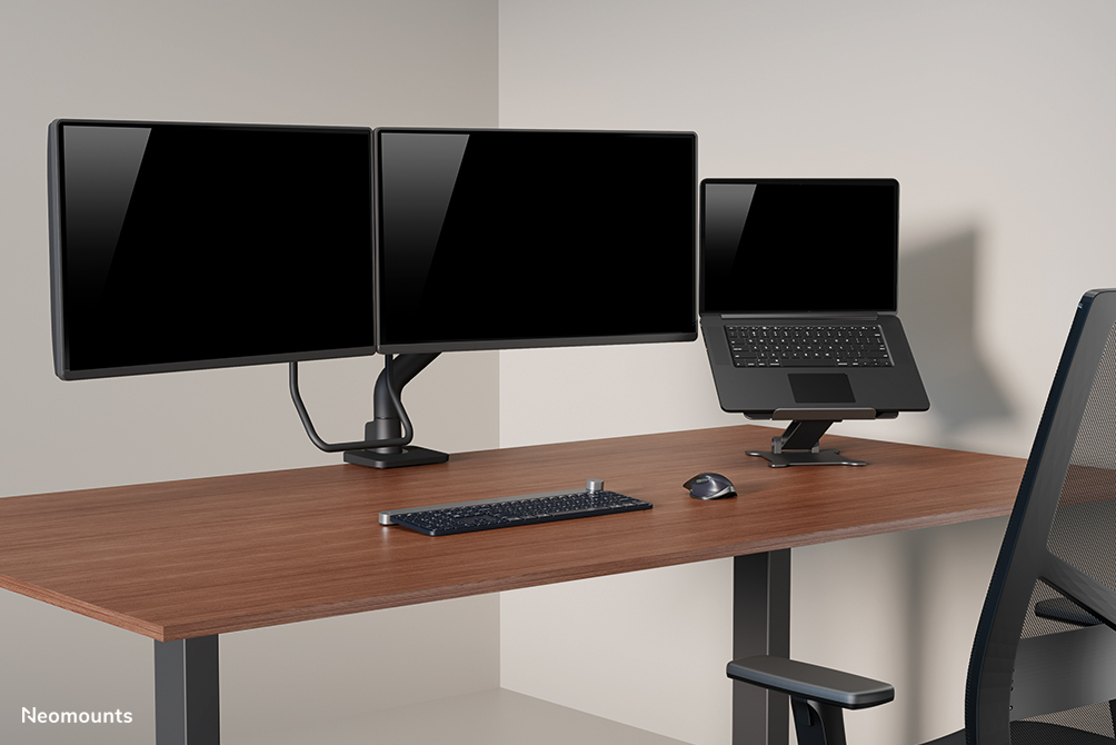 NEOMOUNTS DS20-740BL1 Foldable Laptop Stand For 11-15in Laptops - Black