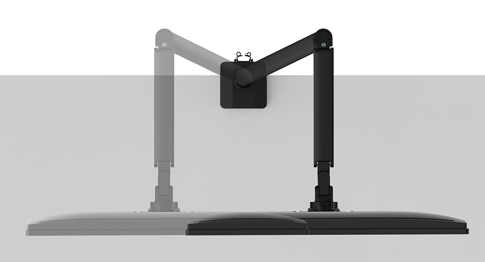 NEOMOUNTS Ds70-250bl1 Full Motion Monitor Arm Desk Mount For 17-35in Screens - Black