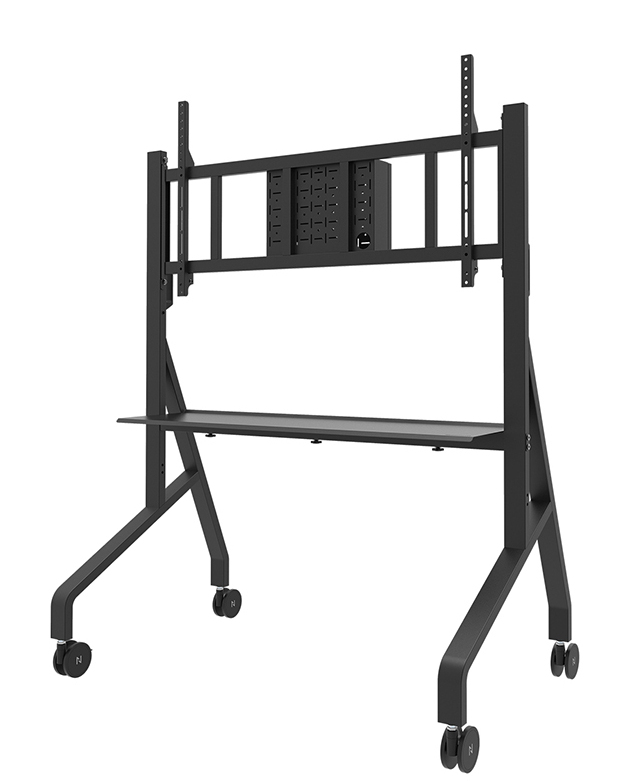 NEOMOUNTS Fl50-575bl1 Mobile Floor Stand For 65-110in Screens - Black