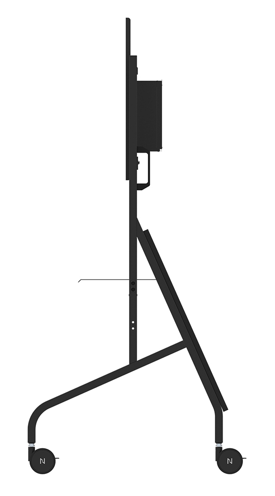 NEOMOUNTS Fl50-575bl1 Mobile Floor Stand For 65-110in Screens - Black