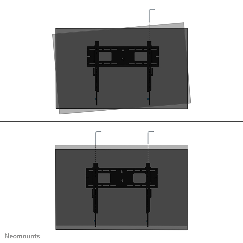NEOMOUNTS Wl30-750bl16 Fixed Wall Mount For 42-86