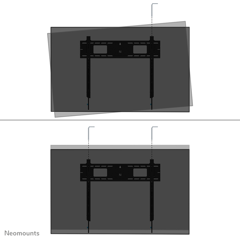 NEOMOUNTS Wl30-750bl18 Fixed Wall Mount For 43-98