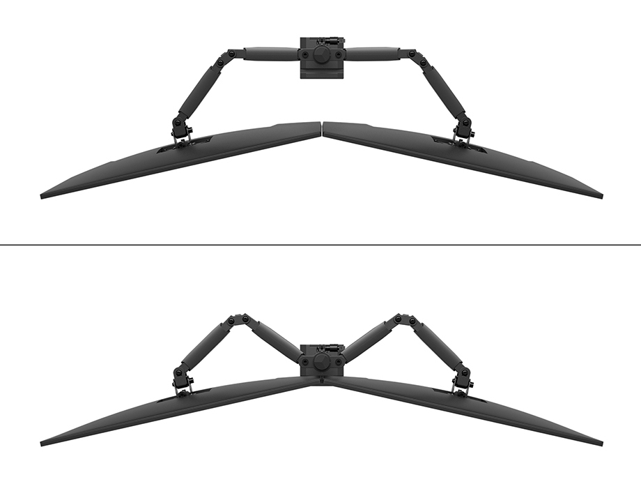 NEOMOUNTS Ds60-600bl2 Full Motion Desk Monitor Arm For 10-32in Screens - Black
