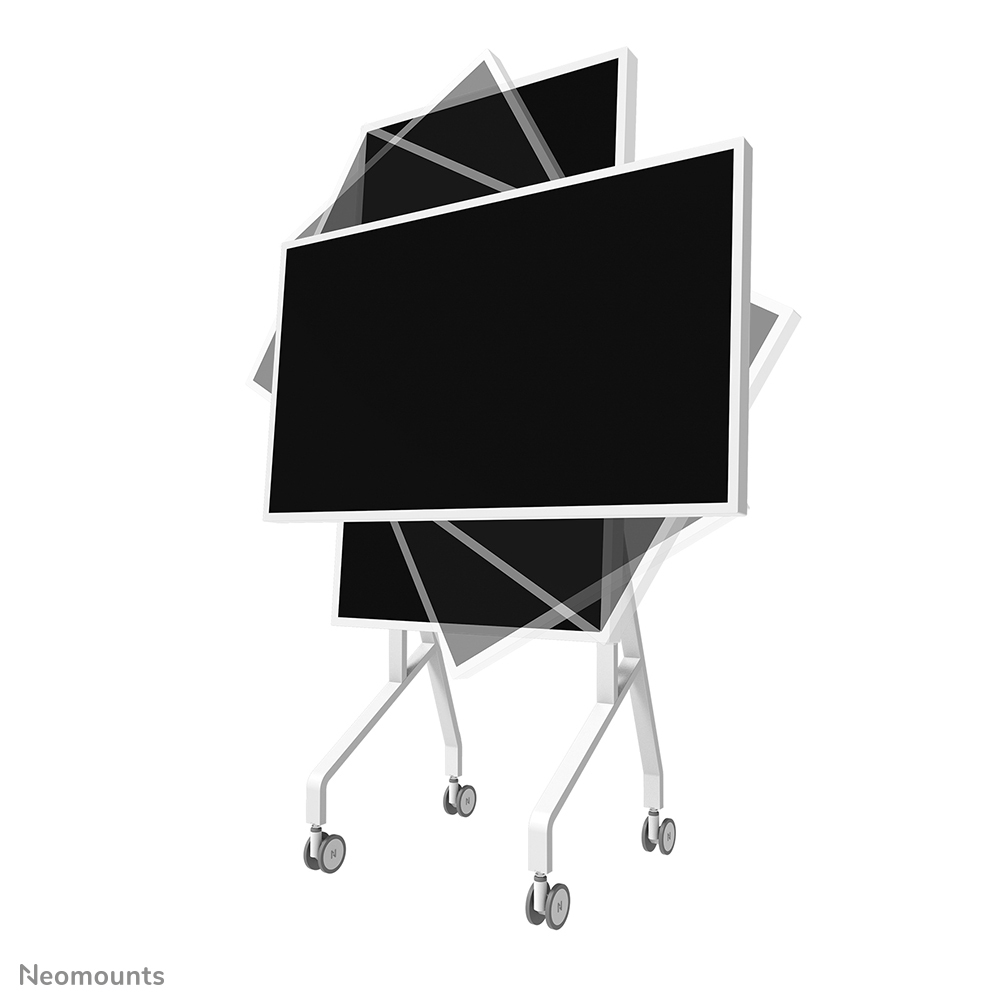 NEOMOUNTS Flip Trolley 55-65in - Rotatable - Fast Installation