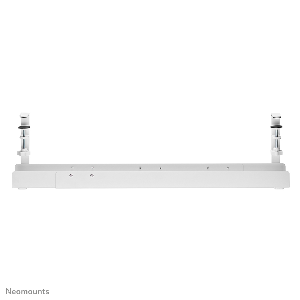NEOMOUNTS Cable Management Tray - Max 5 Kg - Clamp-on Design - Universal - White