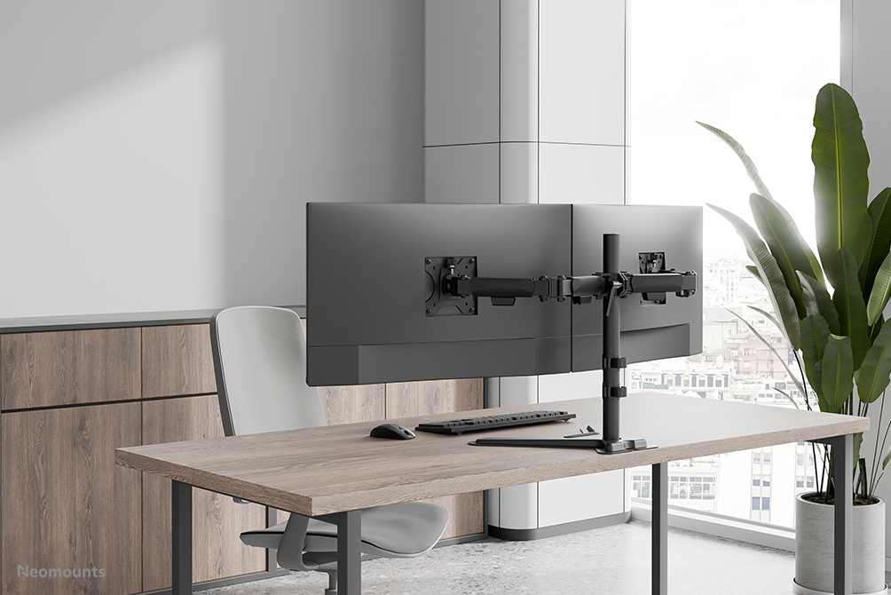 NEOMOUNTS Dual Monitor Stand - 10-32