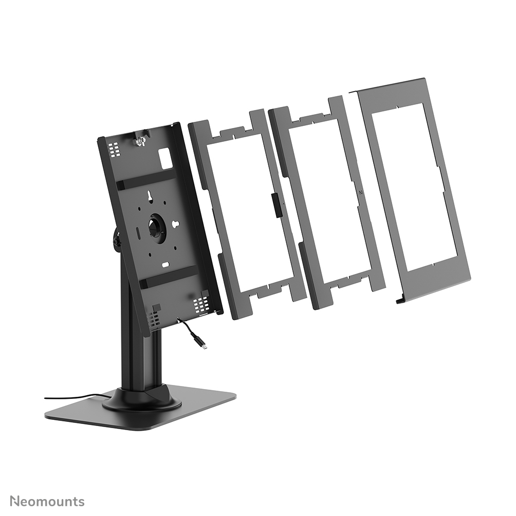 NEOMOUNTS Tablet Casing - Lockable (incl. Lock) - Vesa 75x75 - Suitable For Various 10.9-11in Tablets- Black