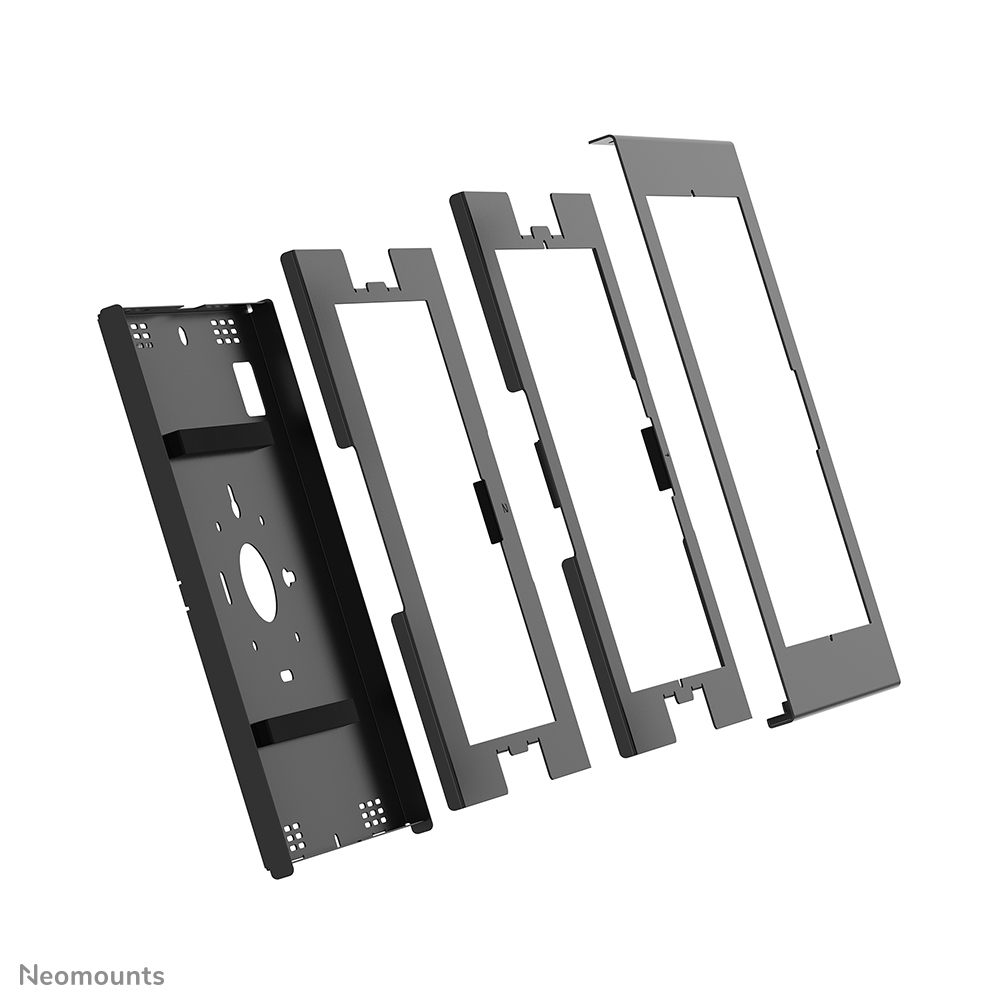 NEOMOUNTS Tablet Casing - Lockable (incl. Lock) - Vesa 75x75 - Suitable For Various 12.4-13in Tablets Black