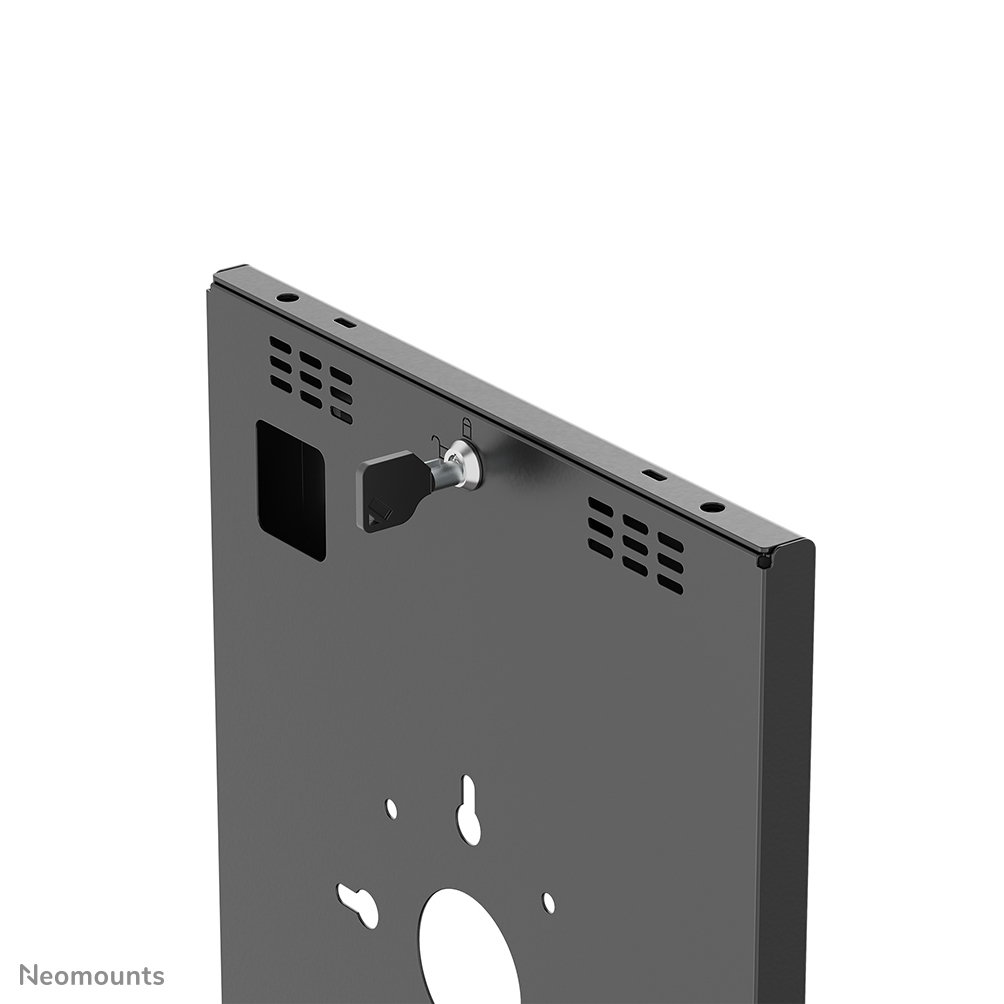 NEOMOUNTS Tablet Casing - Lockable (incl. Lock) - Vesa 75x75 - Suitable For Various 12.4-13in Tablets Black
