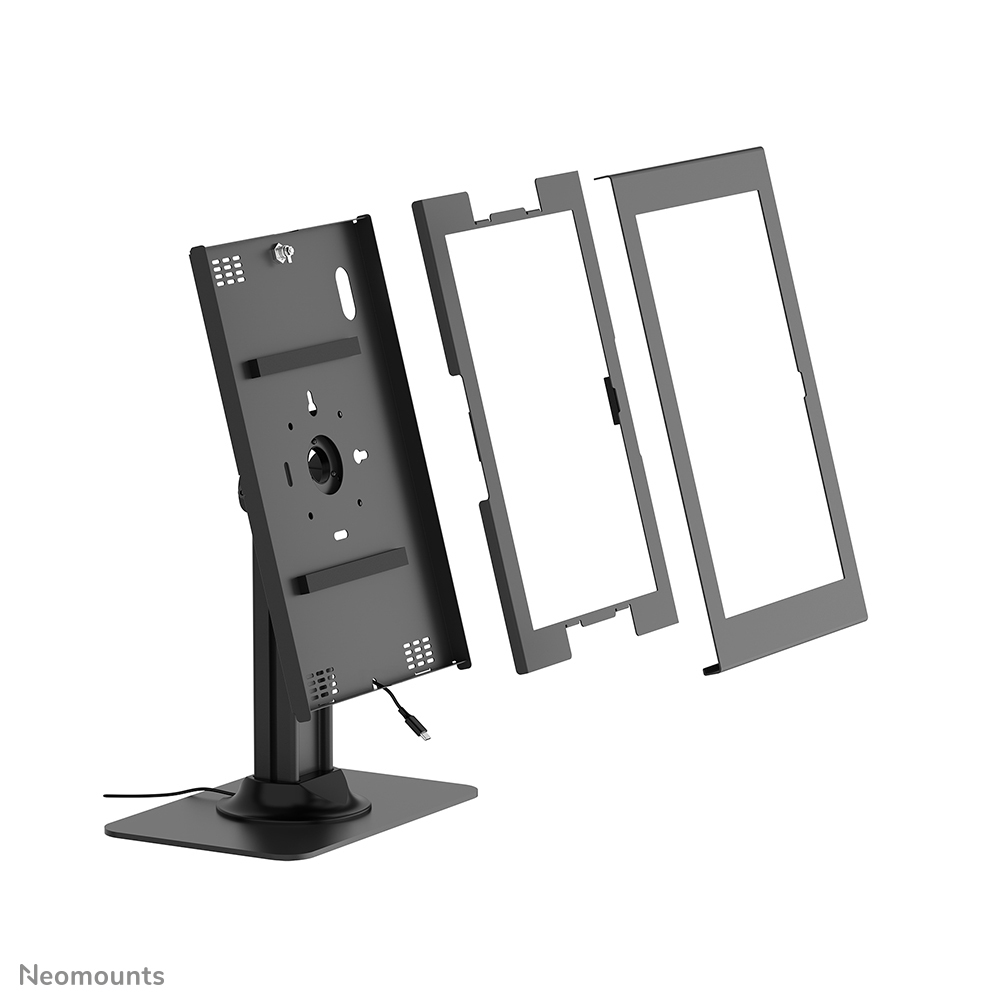 NEOMOUNTS Tablet Casing - Lockable (incl. Lock) - Vesa 75x75 - Suitable For 14.6in Samsung Tablets - Black