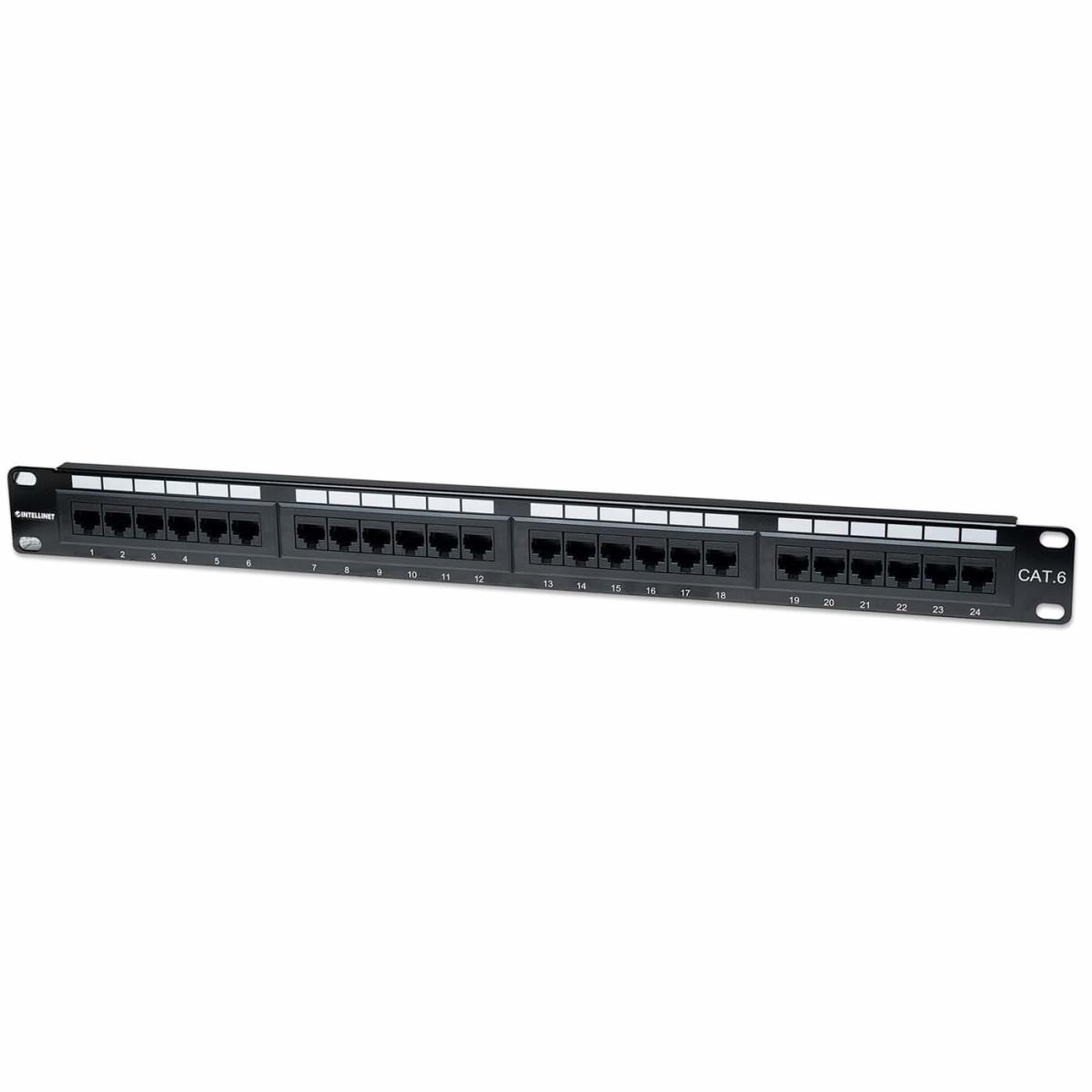 INTELLINET/MANHATTAN Patch Panel - 24 Port - CAT6