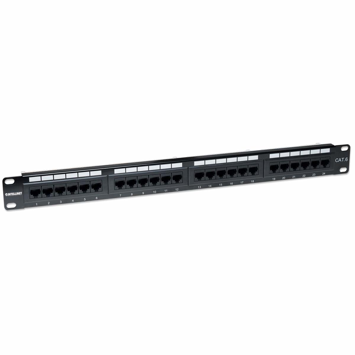 INTELLINET/MANHATTAN Patch Panel - 24 Port - CAT6