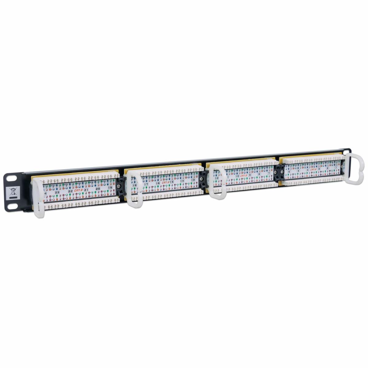 INTELLINET/MANHATTAN Patch Panel - 24 Port - CAT6
