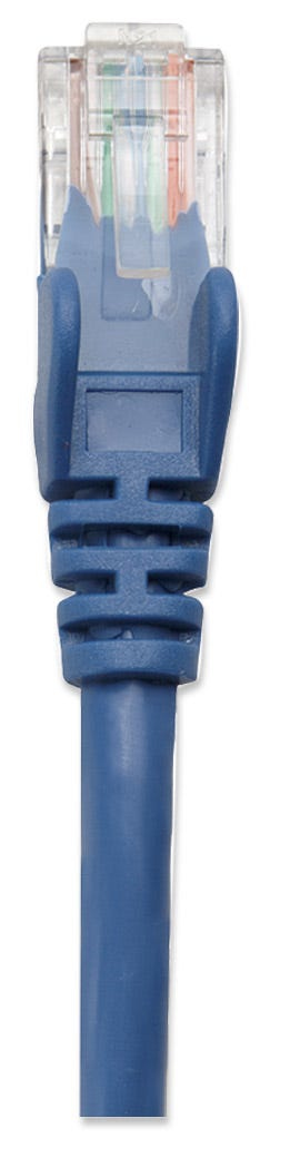 INTELLINET/MANHATTAN Patch Cable - CAT6 - Molded - 3m - Blue