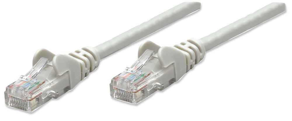 INTELLINET/MANHATTAN Patch Cable - CAT6 - Molded - 1.5m - Grey