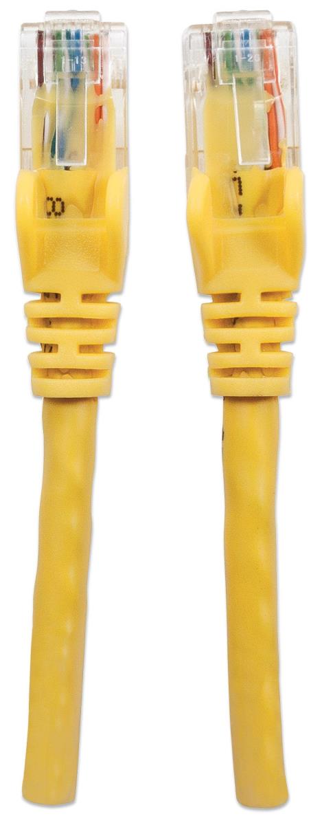 INTELLINET/MANHATTAN Patch Cable - CAT6 - Molded - 3m - Yellow