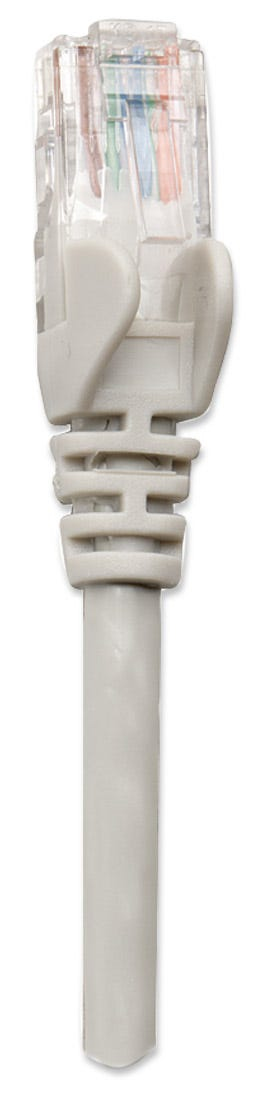 INTELLINET/MANHATTAN Patch Cable - Cat5e - Molded - 2m - Grey