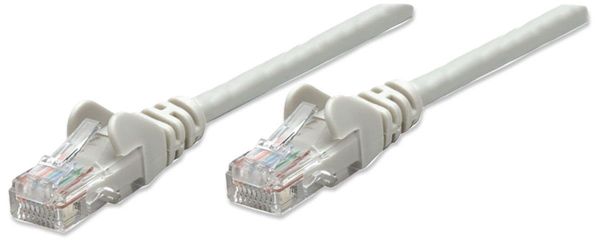 INTELLINET/MANHATTAN Patch Cable - Cat5e - UTP - Molded - 20m - Grey