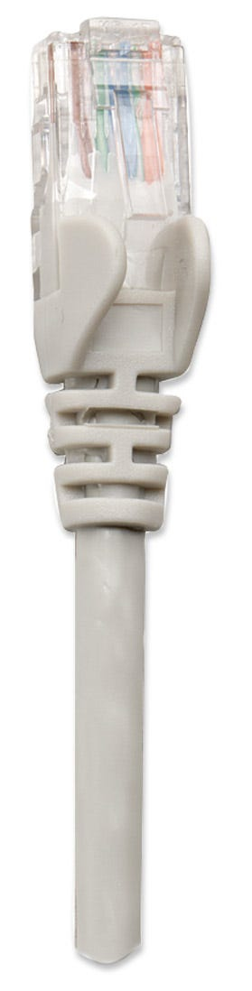INTELLINET/MANHATTAN Patch Cable - Cat5e - UTP - Molded - 20m - Grey