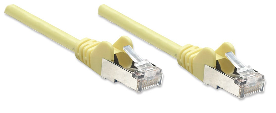 INTELLINET/MANHATTAN Patch Cable - Cat5e - Sftp - Molded - 7.5m - Yellow