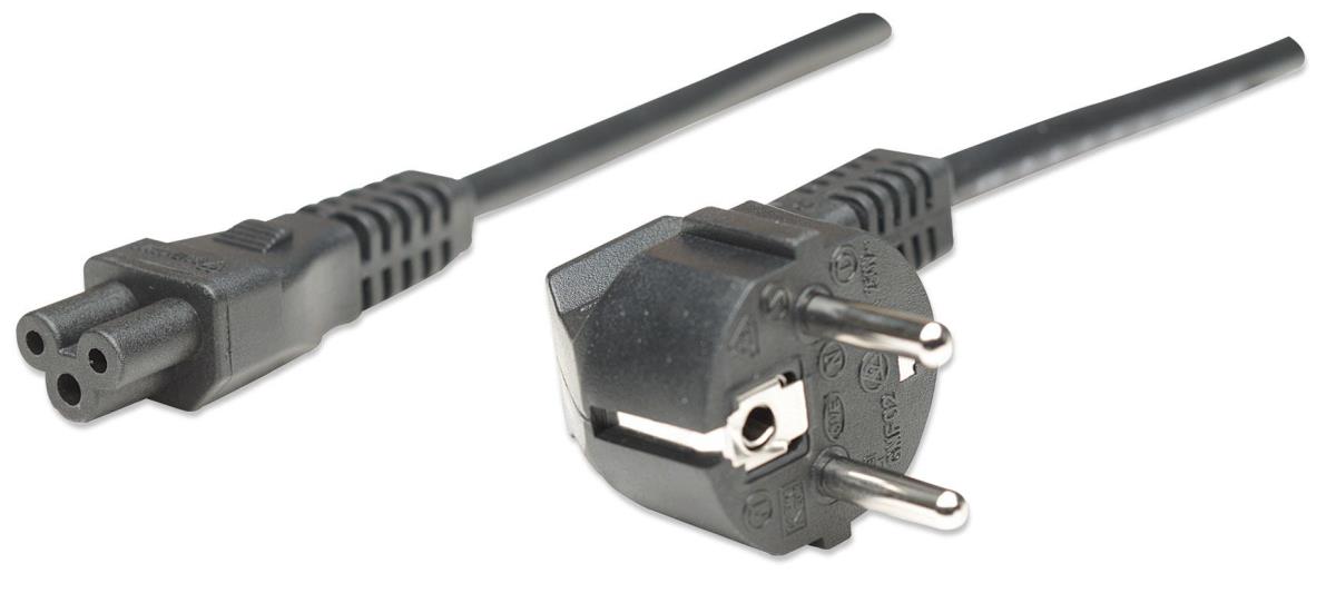 INTELLINET/MANHATTAN Power Cable 3-pin For Ibm/combaq Notebooks