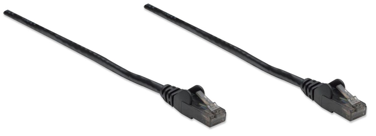 INTELLINET/MANHATTAN Patch Cable - CAT6 - UTP - Molded - 10m - Black