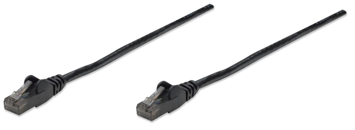 INTELLINET/MANHATTAN Patch Cable - CAT6 - UTP - Molded - 10m - Black