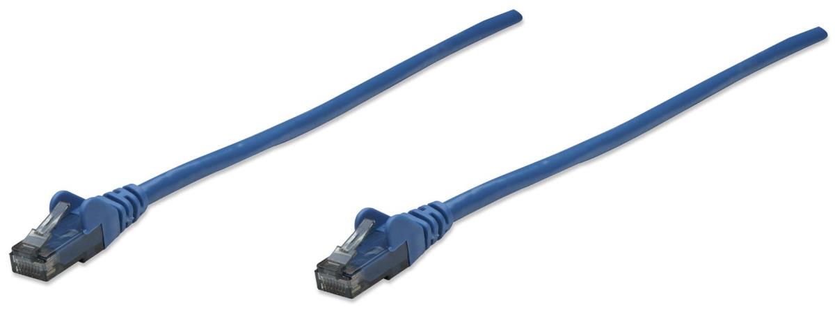 INTELLINET/MANHATTAN Patch Cable - CAT6 - UTP - Molded - 10m - Blue