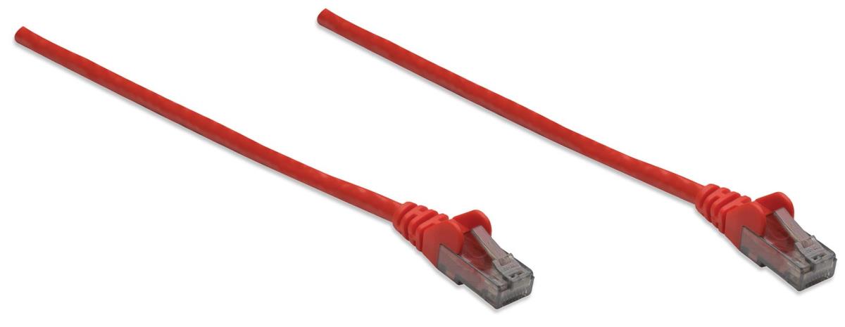 INTELLINET/MANHATTAN Patch Cable - CAT6 - UTP - Molded - 10m - Red