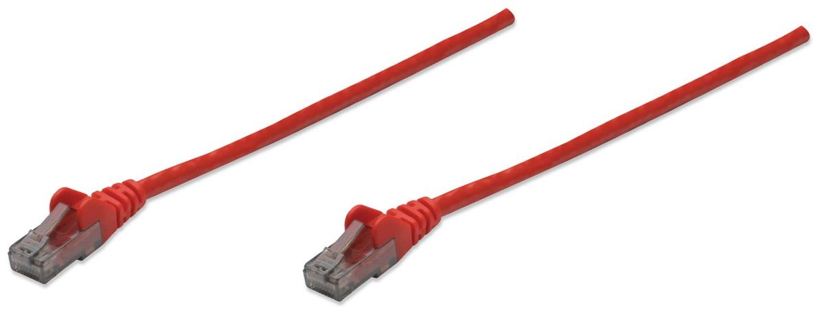 INTELLINET/MANHATTAN Patch Cable - CAT6 - UTP - Molded - 10m - Red