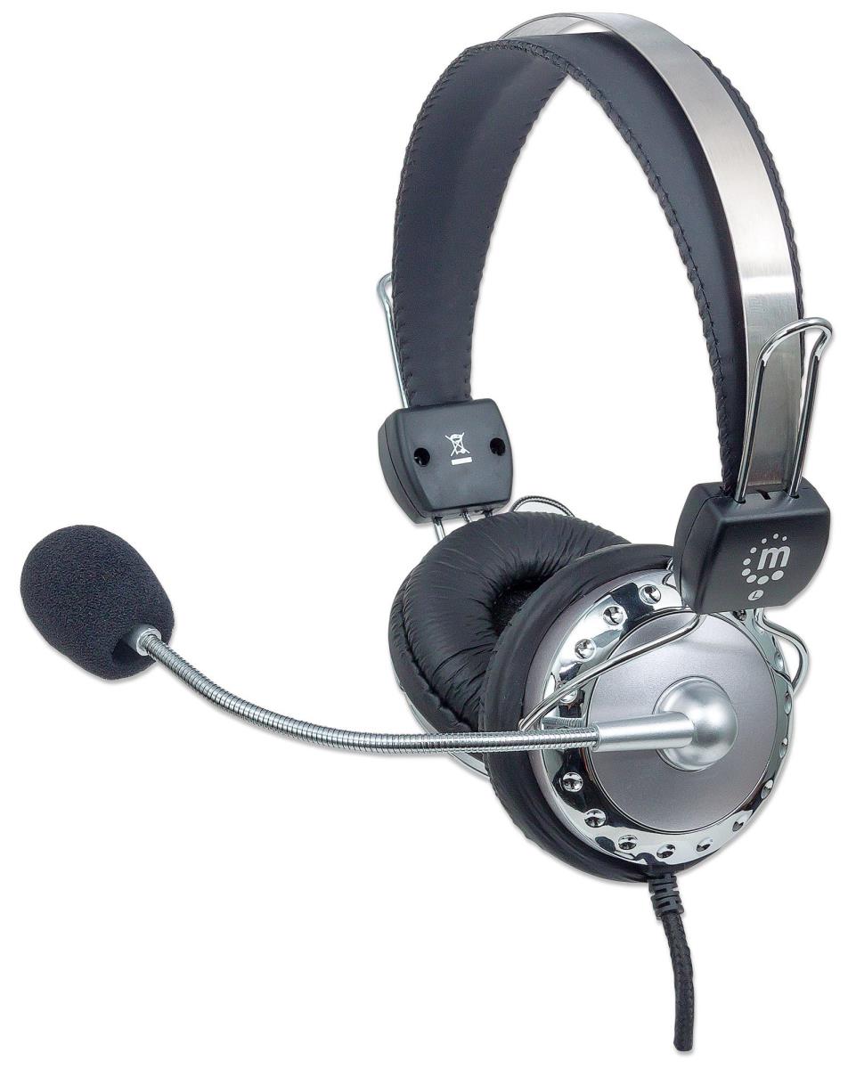 INTELLINET/MANHATTAN Headset - Stereo - 3.5mm
