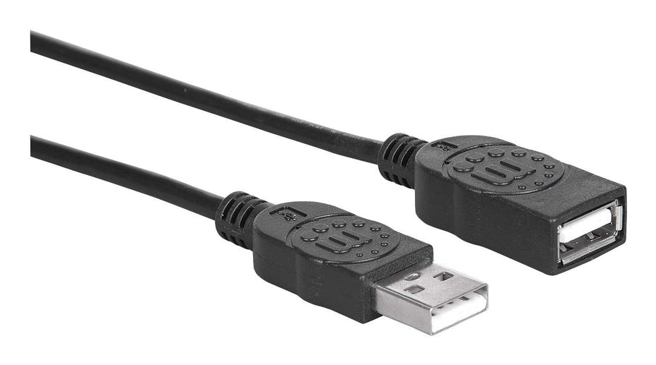 INTELLINET/MANHATTAN USB Extension Cable A To A USB2.0 2m Black