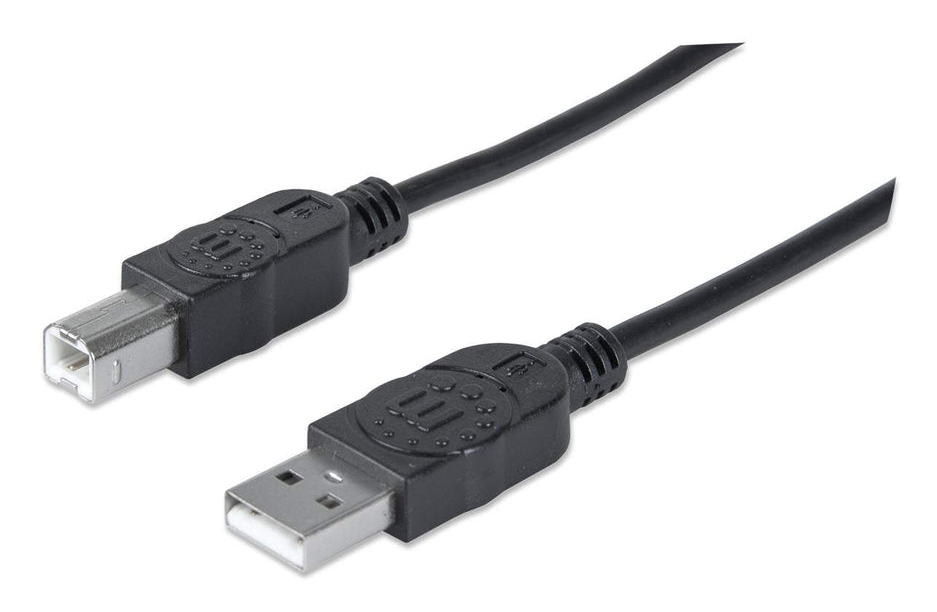 INTELLINET/MANHATTAN USB Cable A To B USB2.0 2m Black