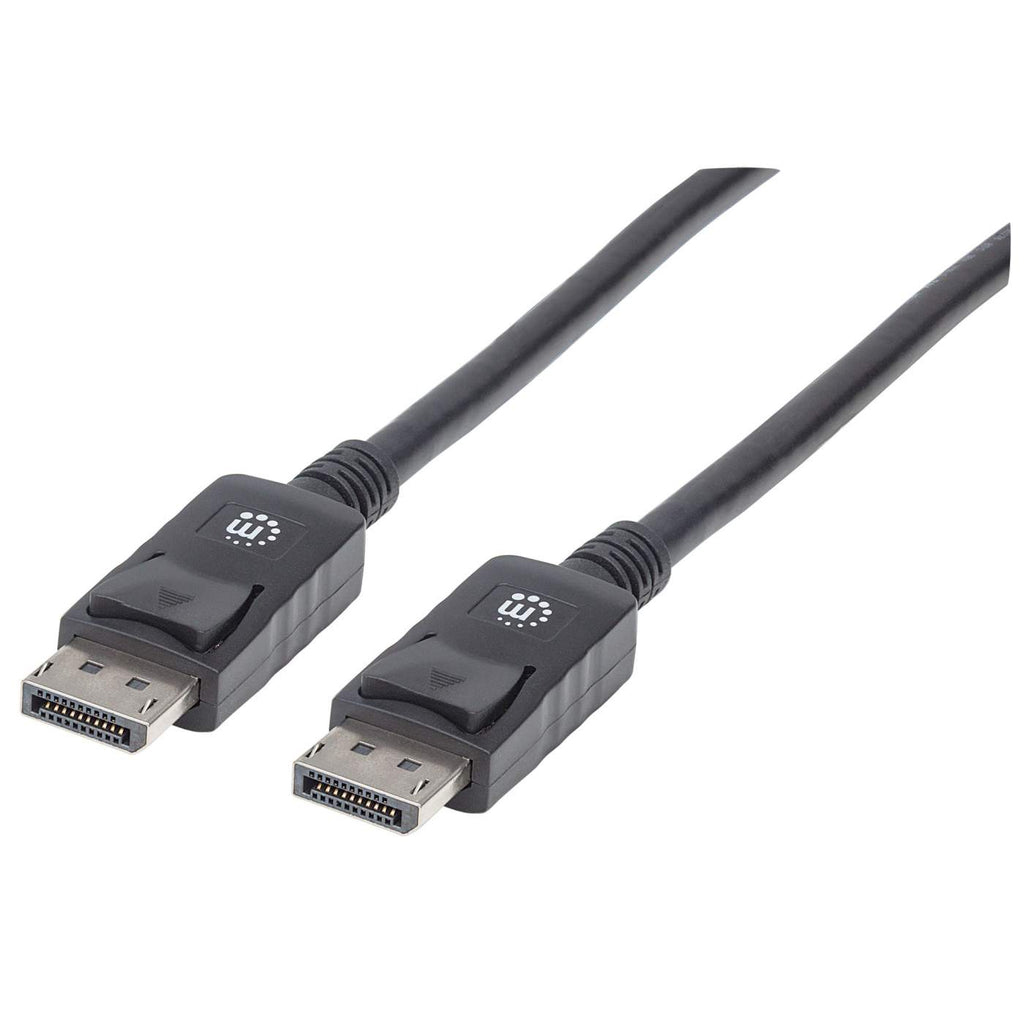 INTELLINET/MANHATTAN DisplayPort Monitor Cable 20p M/m Black 2m