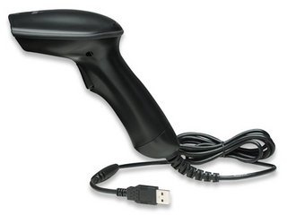 INTELLINET/MANHATTAN Barcode Scanner Long Range CCD 60mm USB Black