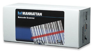 INTELLINET/MANHATTAN Barcode Scanner Long Range CCD 60mm USB Black