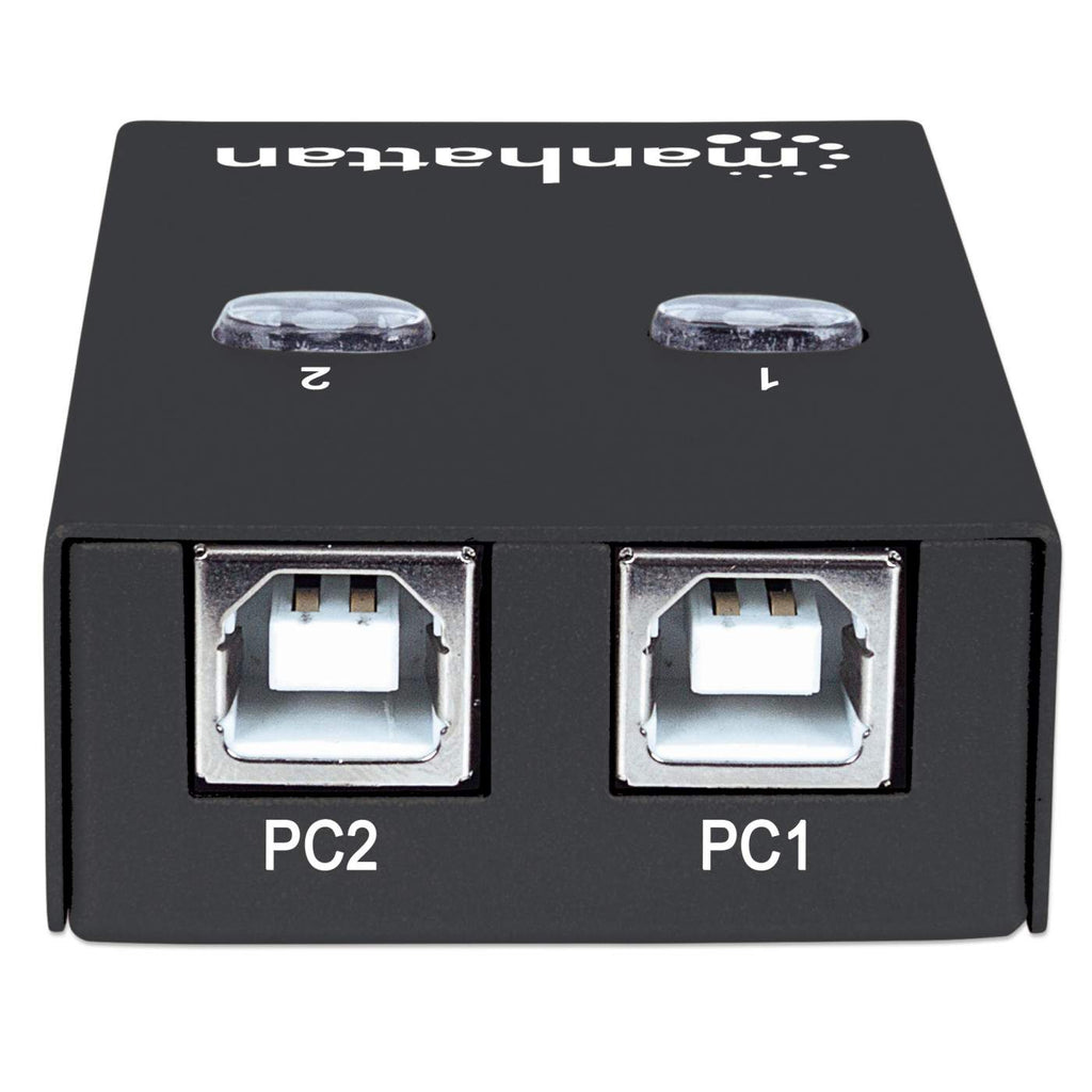 INTELLINET/MANHATTAN Switching USB Hub 1 Device 2 User USB2.0