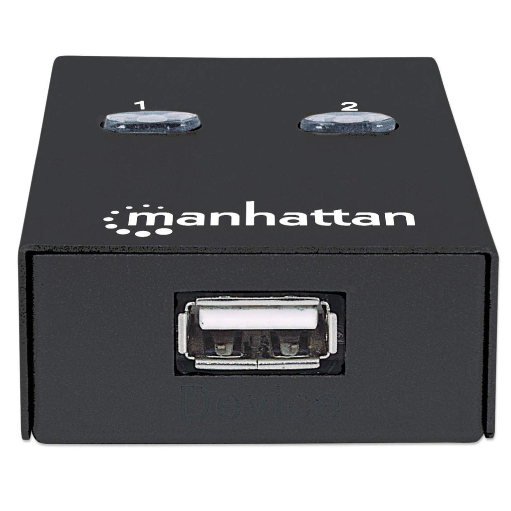 INTELLINET/MANHATTAN Switching USB Hub 1 Device 2 User USB2.0