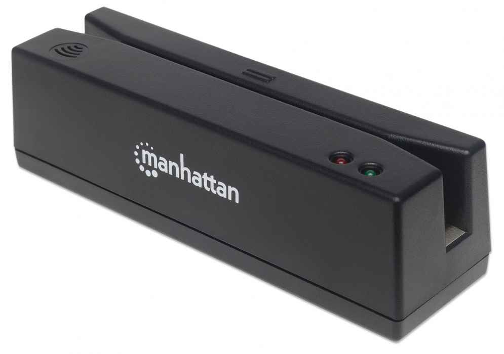 INTELLINET/MANHATTAN Magnetic Strip Card Reader USB