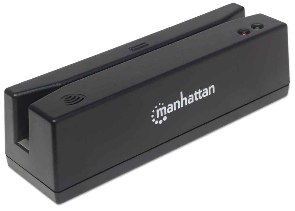 INTELLINET/MANHATTAN Magnetic Strip Card Reader USB