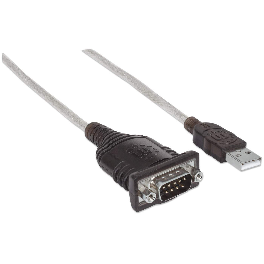 INTELLINET/MANHATTAN USB To Serial Converter Connects One Serial Device To A USB Port