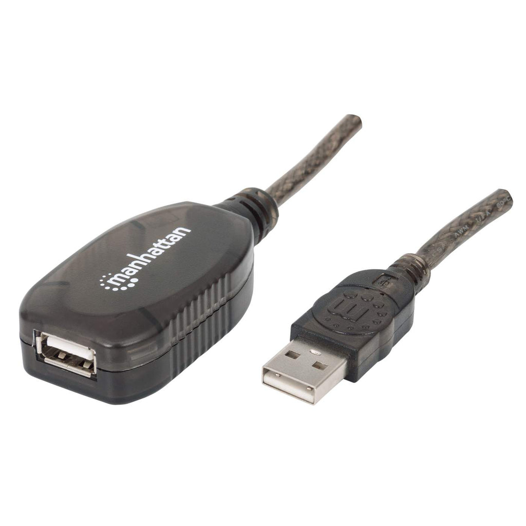 INTELLINET/MANHATTAN Hi-speed USB Active Extension Cable Daisy-chainable A Male / A Female 20m