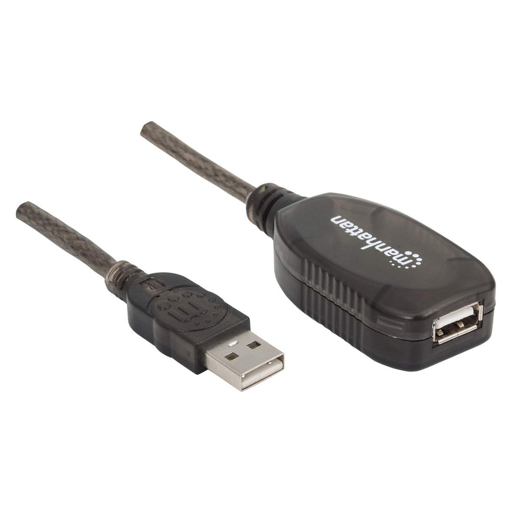 INTELLINET/MANHATTAN Hi-speed USB Active Extension Cable Daisy-chainable A Male / A Female 20m