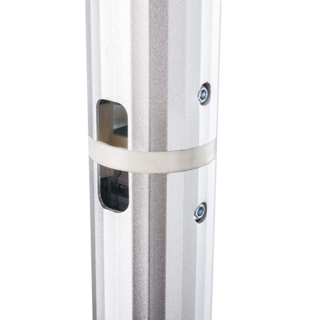 INTELLINET/MANHATTAN Universal Projector Ceiling Mount Extension Rod With Tilt, Swivel And Height Adjust 11.8-14.5in