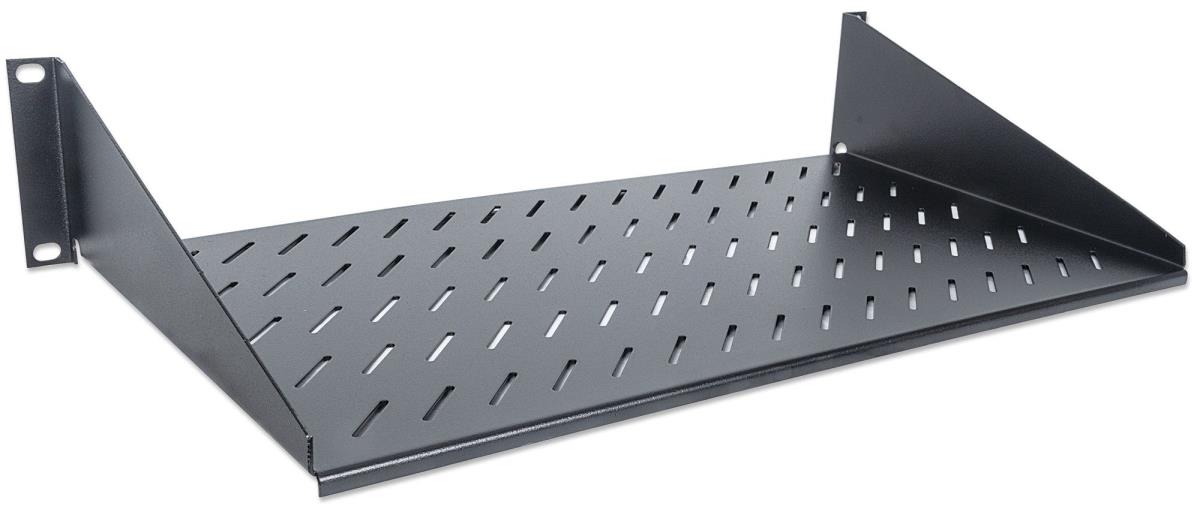 INTELLINET/MANHATTAN Cantilever Shelp 19in 2u 250mm Depth Black