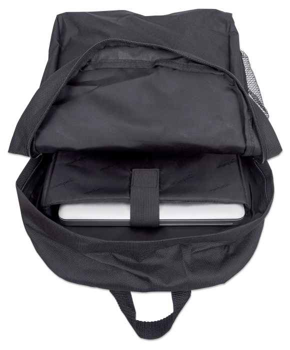 INTELLINET/MANHATTAN Knappack - 15.6in Notebook Top-loading Backpack - Black