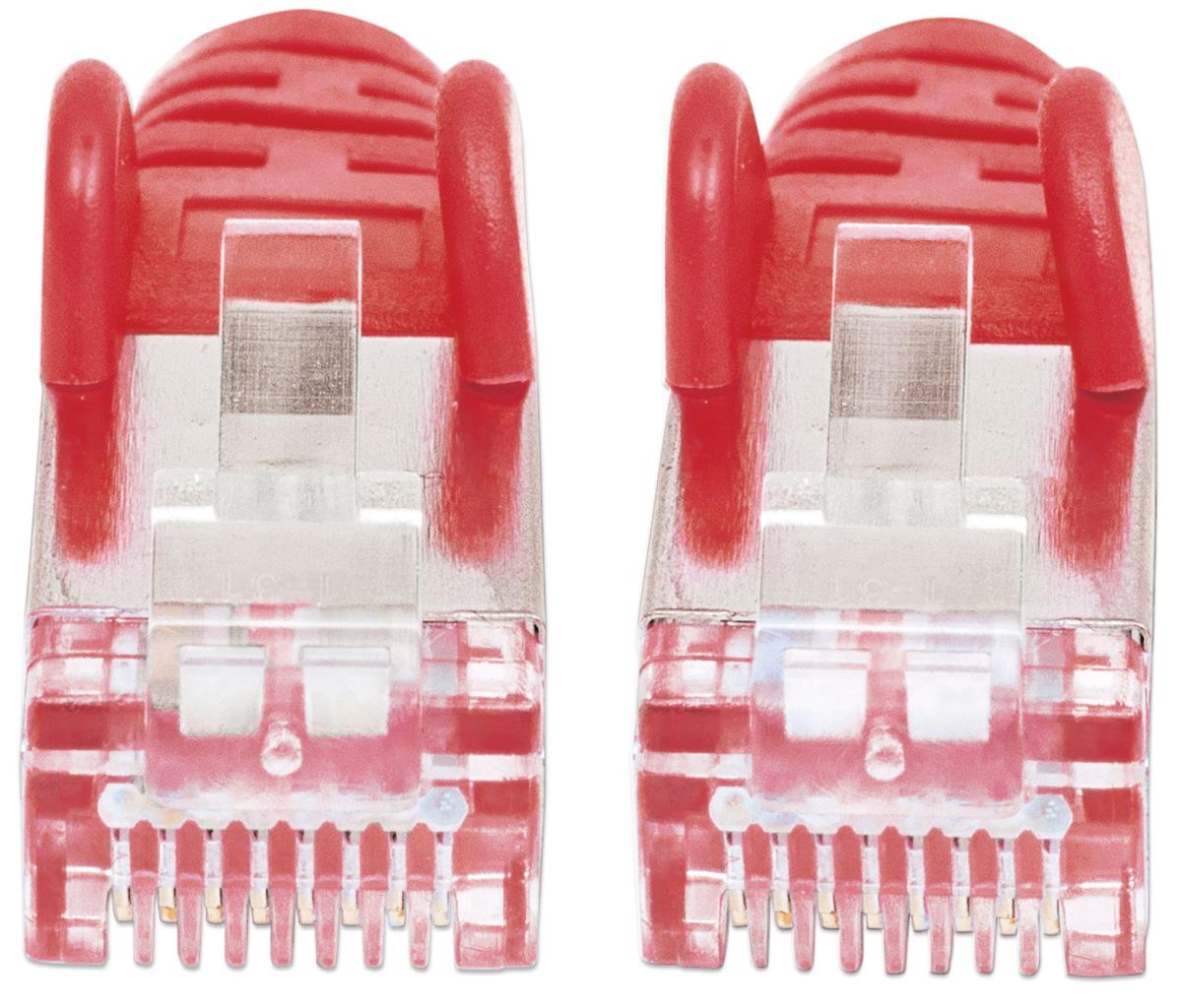INTELLINET/MANHATTAN Patch Cable - CAT6 - 50cm - Red
